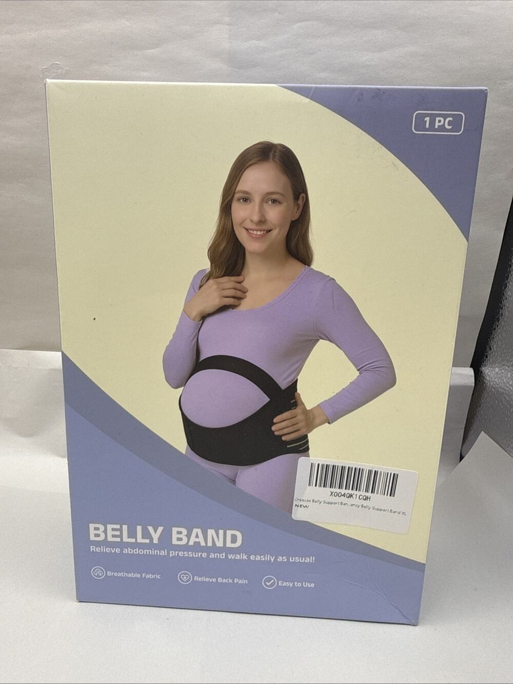 Belly Support Bands for Pregnant Women 3 in 1 Pregnancy Belly Band to Relieve XL